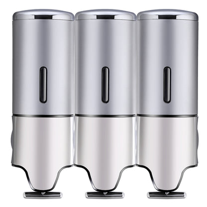 PREMM シャンプーディスペンサー 500ml x 3本