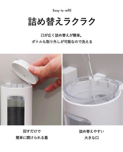 PREMM シャンプーディスペンサー 380ml x 2本